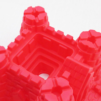 Moule à gâteau en Silicone 3D, 8 pièces, château, poêle, desserts, glace, ustensiles de cuisson