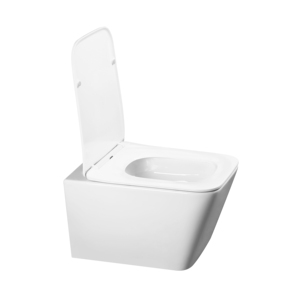 WC mural allongé monobloc moderne en céramique, facile à nettoyer, <span class=keywords><strong>installation</strong></span> monotrou pour <span class=keywords><strong>salle</strong></span> <span class=keywords><strong>de</strong></span> <span class=keywords><strong>bain</strong></span> <span class=keywords><strong>de</strong></span> villa - Product Image 3