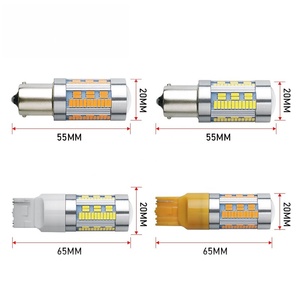 Bombillas LED para Auto 1156 1157 T20 T25 4014 105SMD 7W 12V, Repuesto para Luces de Giro, Freno y Reversa - Product Image 3