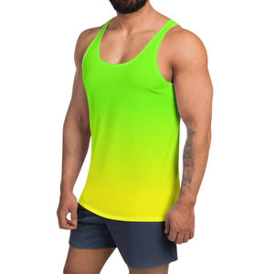 Camiseta sin mangas para gimnasio para hombre – Chaleco de entrenamiento sin mangas de secado rápido - Product Image 1