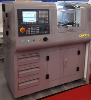 Cnc210 Horizontale Cnc Mini Metalen Draaibank Machine Tool Torno Light Duty Cnc Draaibank