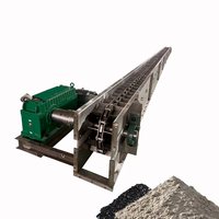 Convoyeur à grattoirs très demandé, utilisé pour le transport de poudres industrielles et de matériaux granulaires, usine chinoise