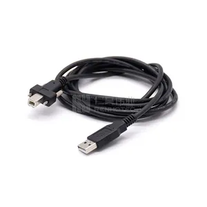 Type-B Screw-on Plug To 2.0 USB Data Cable For Cyber Shot Digital Camera