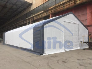 Tente de stockage industrielle extérieure robuste 608025P avec structure en acier et grande couverture en aluminium, fabriquée en Chine, pour garages, auvents et abris de <span class=keywords><strong>voiture</strong></span> - Product Image 4