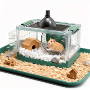 <span class=keywords><strong>Terrarium</strong></span> pliable écologique pour reptiles, nouvelle arrivée, en ABS acrylique avec écran de ventilation, boîte d'alimentation pour araignées et lézards - Product Image 1