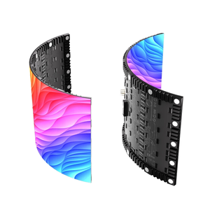 จอแสดงผล LED ทรงกระบอกในอาคาร XOB P2.5 โมดูลแบบยืดหยุ่น 360 องศา °   จอ LED แบบเสาสำหรับโฆษณาในห้างสรรพสินค้า - Product Image 1