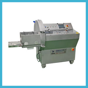 Opération facile pour la boucherie traitement de la viande <span class=keywords><strong>Bacon</strong></span> viande congelée jambon boeuf cuit hachoir à viande et trancheuse coupe et tranchage - Product Image 5