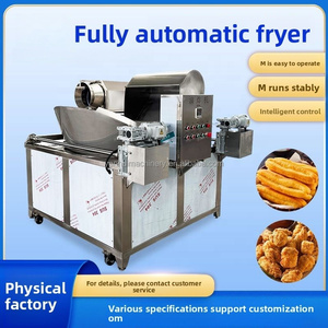 เครื่องทอดอัตโนมัติเชิงพาณิชย์สำหรับทอดมันฝรั่งทอด โดนัทเกลียว เนื้อกรอบ ไก่ทอด ไส้กรอก บะ<span class=keywords><strong>หมี่</strong></span> ไข่ดาว - Product Image 5