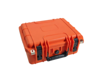 Couleur orange IP67 étanche à la poussière antichoc boîte à outils portable boîtier en plastique dur