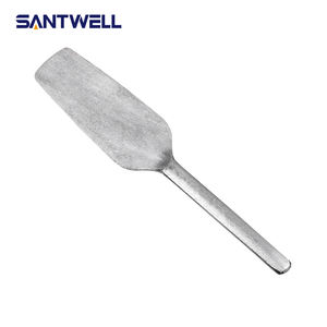 Truelle en acier déformé monobloc |   Outil de maçonnerie double/simple face pour la pose de briques et le plâtrage - Product Image 3