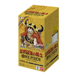Versione Giapponese Originale 100% One-Pieceed 4th Anniversary Booster Pack OP-17 Gioco <span class=keywords><strong>di</strong></span> <span class=keywords><strong>Carte</strong></span> Collezionabili del Combattente Più Forte del Mondo - Product Image 1