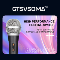 Microphone dynamique filaire portable BT58 en métal avec connecteur XLR, suppression du bruit, pour haut-parleur sur chariot, scène et conférence