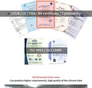 مرنة مقذوف الطبية الصف خرطوم سيليكون ، سيليكون أنابيب لمعدات التجميل - Product Image 6