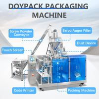 Automatische poederzakverpakkingsmachine voor fabrieksverkoop, voor aardbeienpoeder, fruitpoeder, staande zakken met ritssluiting, vul- en verzegelmachine