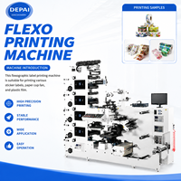 Machine d'impression flexographique DEPAI Machinery, type pile, 2 couleurs, petite taille, prix bas