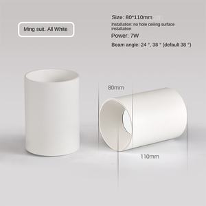 Nueva llegada 10W Antideslumbrante LED Iluminación de techo Montado en superficie Downlights para uso en hoteles - Product Image 4