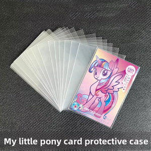 Protège-cartes transparent de haute qualité en polyester, pochette pour cartes Little Pony <span class=keywords><strong>Douluo</strong></span> Continent - Product Image 4