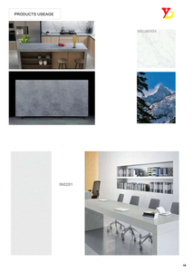 Dalle de pierre de <span class=keywords><strong>quartz</strong></span> blanc glacier moderne Dalles de pierre de <span class=keywords><strong>quartz</strong></span> haute densité Panneaux de <span class=keywords><strong>quartz</strong></span> en pierre artificielle pour plan de travail de cuisine - Product Image 5