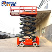 Plateforme élévatrice à ciseaux tout-terrain certifiée CE CFPT à vendre – Équipement de levage hydraulique pour travaux en hauteur