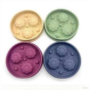<strong>3</strong> in 1 Baking Mold Lick Mat <strong>Dog</strong> Enrichment Puzzle <strong>Bowl</strong> New Design <strong>Dog</strong> Slow <strong>Feeder</strong> with Lid - Product Image 4