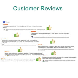 Sombrilla de <span class=keywords><strong>Patio</strong></span> Exterior de Lujo, Grande, Impermeable, de Aluminio, Estilo Hotel, Resistente, con Aspecto de Madera, Personalizada, con Luces LED, Tipo Cantilever - Product Image 6