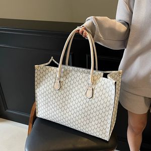 Vintage geometrico borse in pelle PU <span class=keywords><strong>monogramma</strong></span> lettera "M" Design per le donne borsa a tracolla grande capacità Shopping borsa da viaggio - Product Image 1