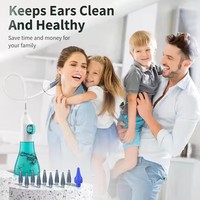 Nettoyeur d'oreilles à usage domestique, machine de qualité médicale, kit de nettoyage d'oreilles pour la maison et la voiture, avec eau de rinçage, outil d'élimination du cérumen