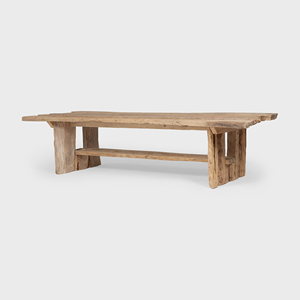 Antique Solid <b>Pine</b> Wood Farmhouse Dining <b>Table</b> Country Harvest Style Folding Furniture for Wedding Parties for Homes - Product Image 4