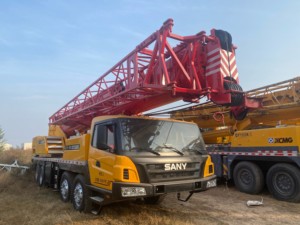 Grue sur camion SANY STC500T série 2022 Evangel 50 tonnes en promotion avec moteur, boîte de vitesses, composants de pompe et de transmission - Product Image 4