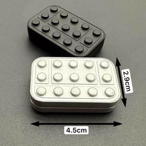 Slider anti-stress Infinite, jouet sensoriel en métal EDC à pousser et tirer, gadget de bureau pour adultes, <span class=keywords><strong>appareil</strong></span> portable sensoriel - Product Image 3