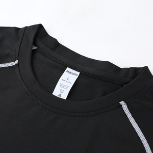 Camisetas de Compresión para Hombre, Corte Regular, 190 GSM, Secado Rápido, Transpirables, Ajustadas, Manga Larga, Impresión Personalizada, Ropa Deportiva Elástica - Product Image 3