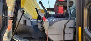 Máquina de construcción de componentes de motor de núcleo excavadora de 13 toneladas 0.6m3 excavadora Komatsu usada a la venta - Product Image 5