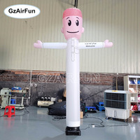 Usine prix de gros personnalisé tube gonflable homme air danseurs publicité extérieure utilisé garçon danseur ciel