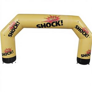 ซุ้มโค้งเป่าลมลดราคาพิเศษสำหรับงานโฆษณา พิมพ์ดิจิทัล พร้อมปั๊มลมไฟฟ้า ขนาดกว้างกว่า 12 ฟุต - Product Image 1