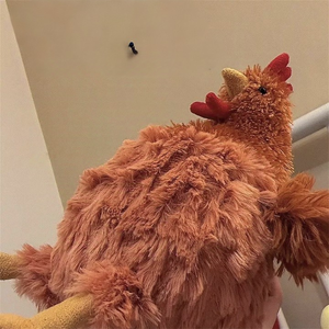 Patlayıcı komik sevimli tavuk şekilli peluş oyuncak Pet oyuncak interaktif köpek çiğnemek oyuncak - Product Image 2