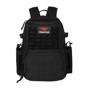 Yakeda Combat Training Bag Hiking Backpacks Laser Cut Molle Waist Belt Chest Buckle Tactical Backpack Hydration Bags
