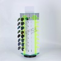 Vente en gros de présentoir à lunettes en acrylique multicouche vitrine en acrylique de comptoir pour l'affichage dans les centres commerciaux