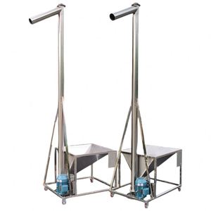 Modelo Actualizado de Transportador de Gránulos en Espiral Vertical de Acero Inoxidable para Polvo de Arroz, Polvo Plástico, Alimentos en Polvo, Condimentos y Harina - Product Image 2