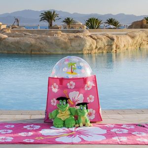 กระเป๋าชายหาดทรงสี่เหลี่ยมมีซิปปิดขนาด55X20X45ซม. อุปกรณ์เสริม2025พอสมควรสำหรับสถาบันการศึกษาว่ายน้ำที่สง่างามออกแบบโลโก้ได้ตามต้องการ - Product Image 6