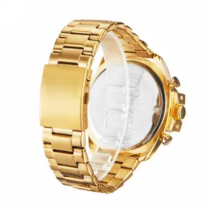Reloj de Pulsera de Cuarzo para Hombre CAGARNY 6839, de Lujo, con Correa de Acero, Calendario, Esfera Grande Luminosa, Relojes para Hombre, Relogio Masculino, Montres Hommes - Product Image 5