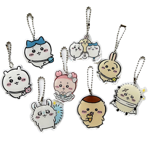 일본 애니메이션 치이카와 아크릴 키체인 하치와레 루스 리프 가방 장식 귀여운 우사기 펜던트 정교하고 가벼운 유리 선물 - Product Image 5