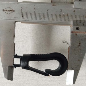 Cordón de nailon con gancho de mosquetón de 50 cm, duradero para uso en exteriores - Product Image 4