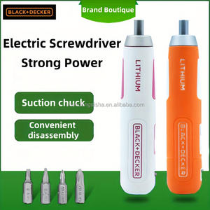 ชุดไขควงไฟฟ้าไร้สายขนาดเล็กพร้อมดอกไขควง แบตเตอรี่ลิเธียมแบบชาร์จได้ สำหรับงานซ่อมแซม ใช้งานในครัวเรือนอัตโนมัติ มีสินค้าในสต็อก - Product Image 1