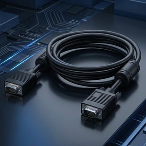 VGA Cable Male To Female 15Pin High Definition Monitor Signal Connector Copper Wire 2M Length <b>Computer</b> <b>Accessories</b> - Product Image 2