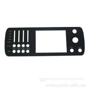 Châssis en tôle d'aluminium usinée CNC pour amplificateur audio, avec impression sérigraphique oxyde, vente en gros usine de Dongguan - Product Image 5