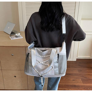 Sacs de sport RUIQUWIN unisexes en Oxford légers, séparation sec/humide, ajustables, design, 20-35L, respirants, extensibles, avec fermeture éclair - Product Image 4