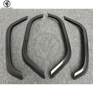 Kit carrosserie en fibre de carbone sèche style R, extensions d'ailes avant pour G63 G500 W464 G550, pièces de carrosserie, accessoires automobiles - Product Image 2