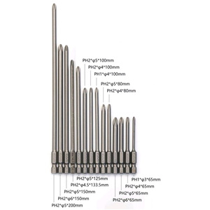 S2 Ph1 Ph2 Pz2 T20 Mini Screwdriver Bits with Steel Handle Industrial Grade Customizable OEM Support <strong>Torx</strong> <strong>Screwhead</strong> Type - Product Image 4