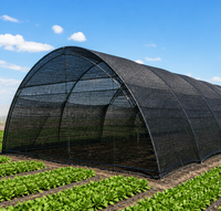 Rouleau de filet d'ombrage agricole robuste en HDPE tissé résistant aux UV pour serres et couvertures d'ombrage