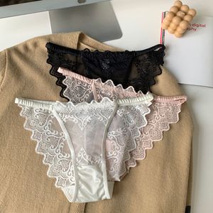 Mùa Hè Mới Đến Trẻ Phụ Nữ Của Pháp Phong Cách Tinh Khiết Mong Muốn Ren Thoải Mái Thoáng Khí Nylon Tóm Tắt Thấp Eo Bikini - Product Image 1